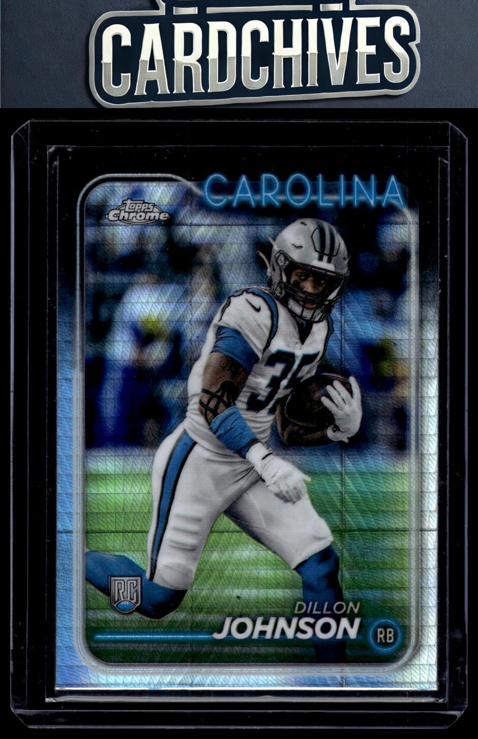 Dillon Johnson 2024 Topps Chrome #274 Prism Refractor RC