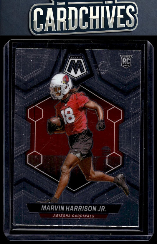 Marvin Harrison Jr. 2024 Panini Mosaic #304 Rookie