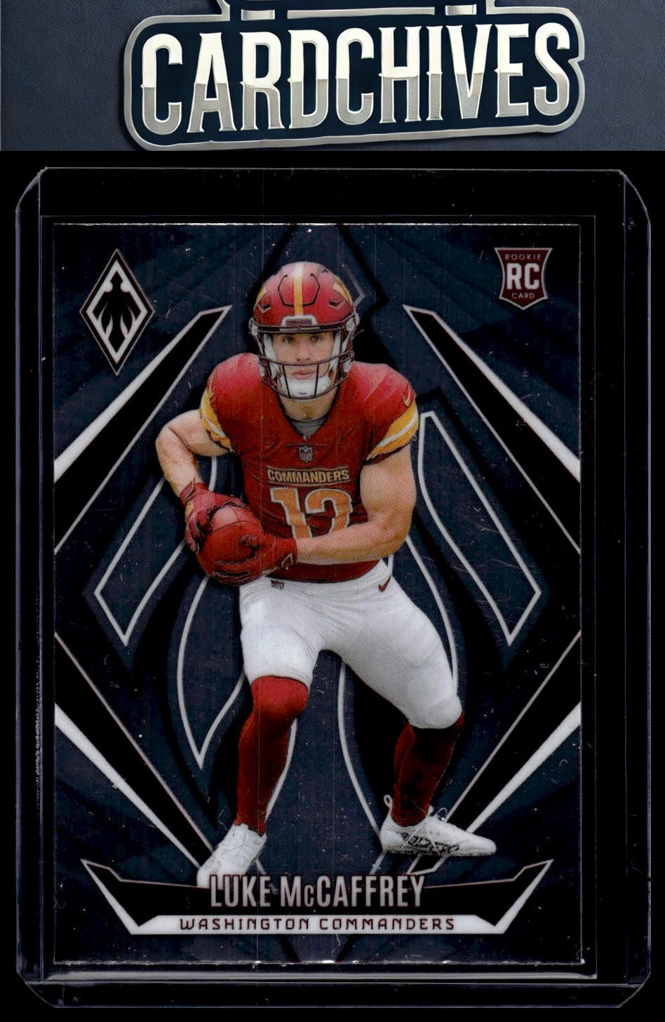 Luke McCaffrey 2024 Panini Phoenix #218 Rookie RC