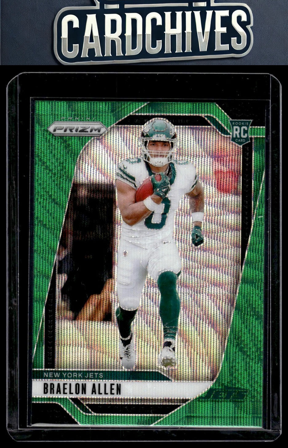 Braelon Allen 2024 Panini Prizm #311 Green Wave Rookie RC