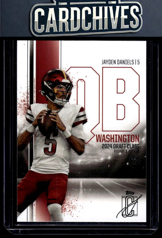 Jayden Daniels 2024 Topps Signature Class #194 Rookie RC