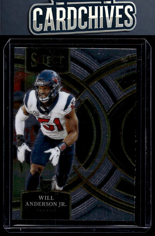 Will Anderson Jr. 2023 Panini Select #125 Rookie