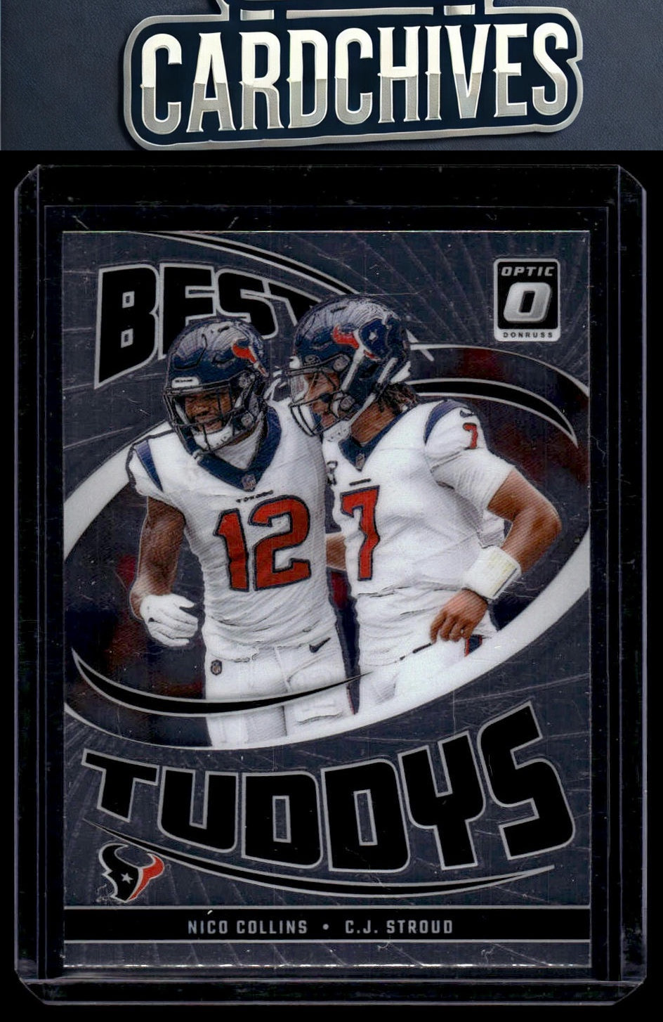 C.J. Stroud / Nico Collins 2024 Donruss Optic #4 Best Tuddys