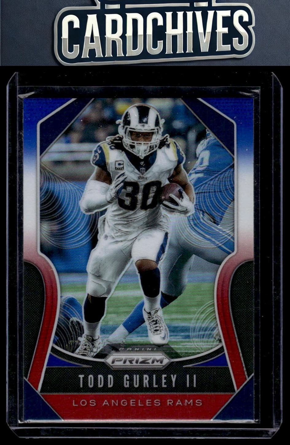 Todd Gurley II 2019 Panini Prizm #243 Red White and Blue