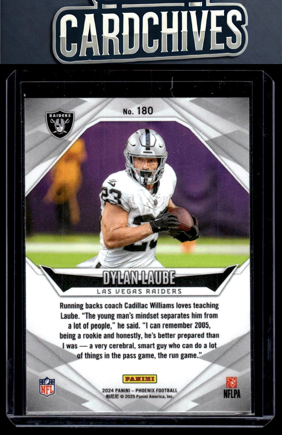 Dylan Laube 2024 Panini Phoenix #180 Wave Rookie RC