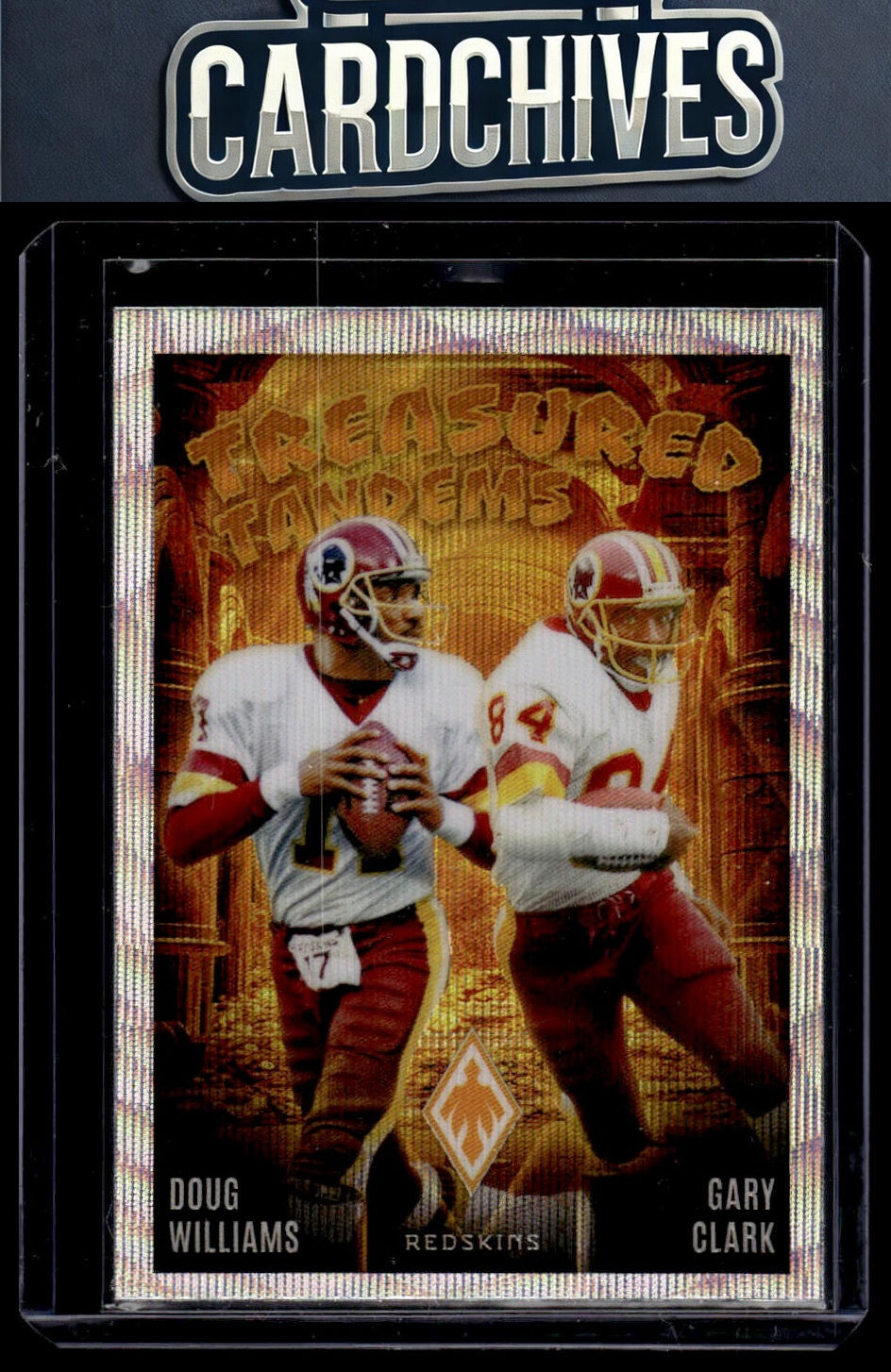 Doug Williams / Gary Clark 2024 Panini Phoenix #TT-WAS Treasured Tandems Wave
