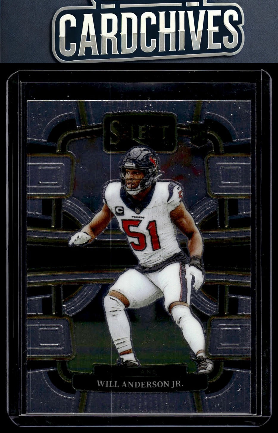 Will Anderson Jr. 2023 Panini Select #40 Rookie RC