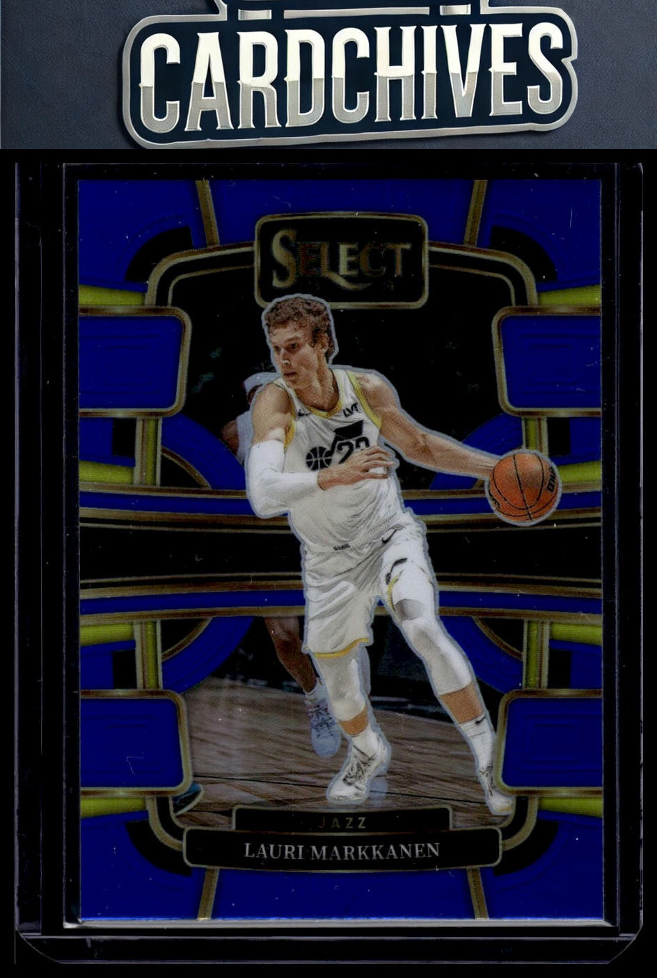 Lauri Markkanen 2023-24 Panini Select #19 Blue Prizms