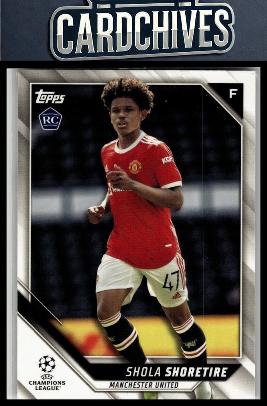 Shola Shoretire 2021-22 Topps Chrome UEFA Champions League #138 Rookie RC