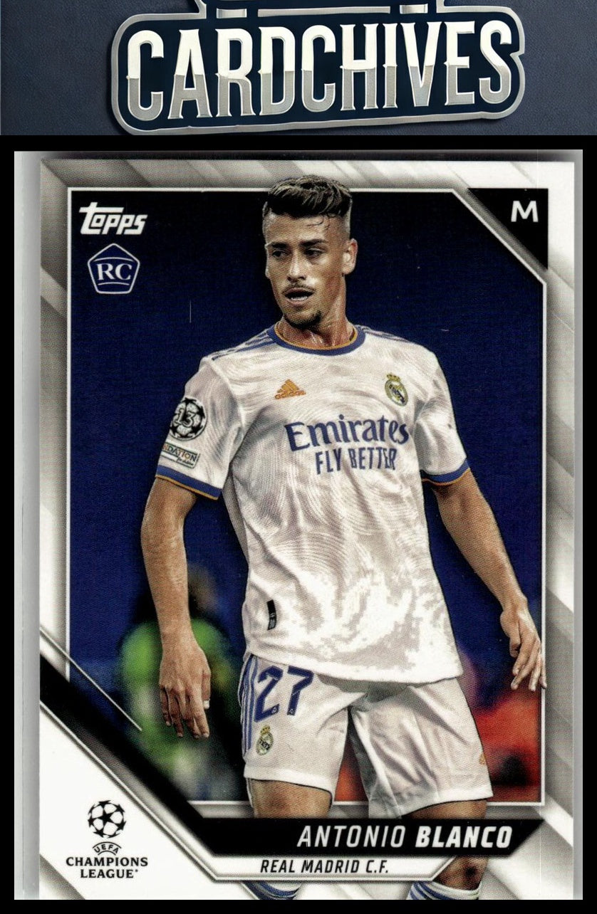 Antonio Blanco 2021-22 Topps UEFA Champions League #124 Rookie