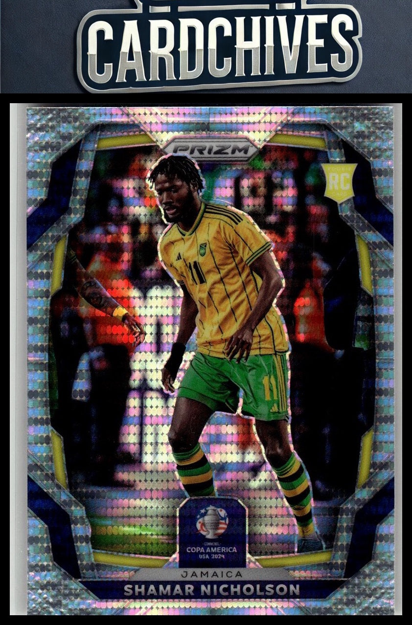 Shamar Nicholson 2024 Panini Prizm CONMEBOL Copa America #117 Pulsar Rookie