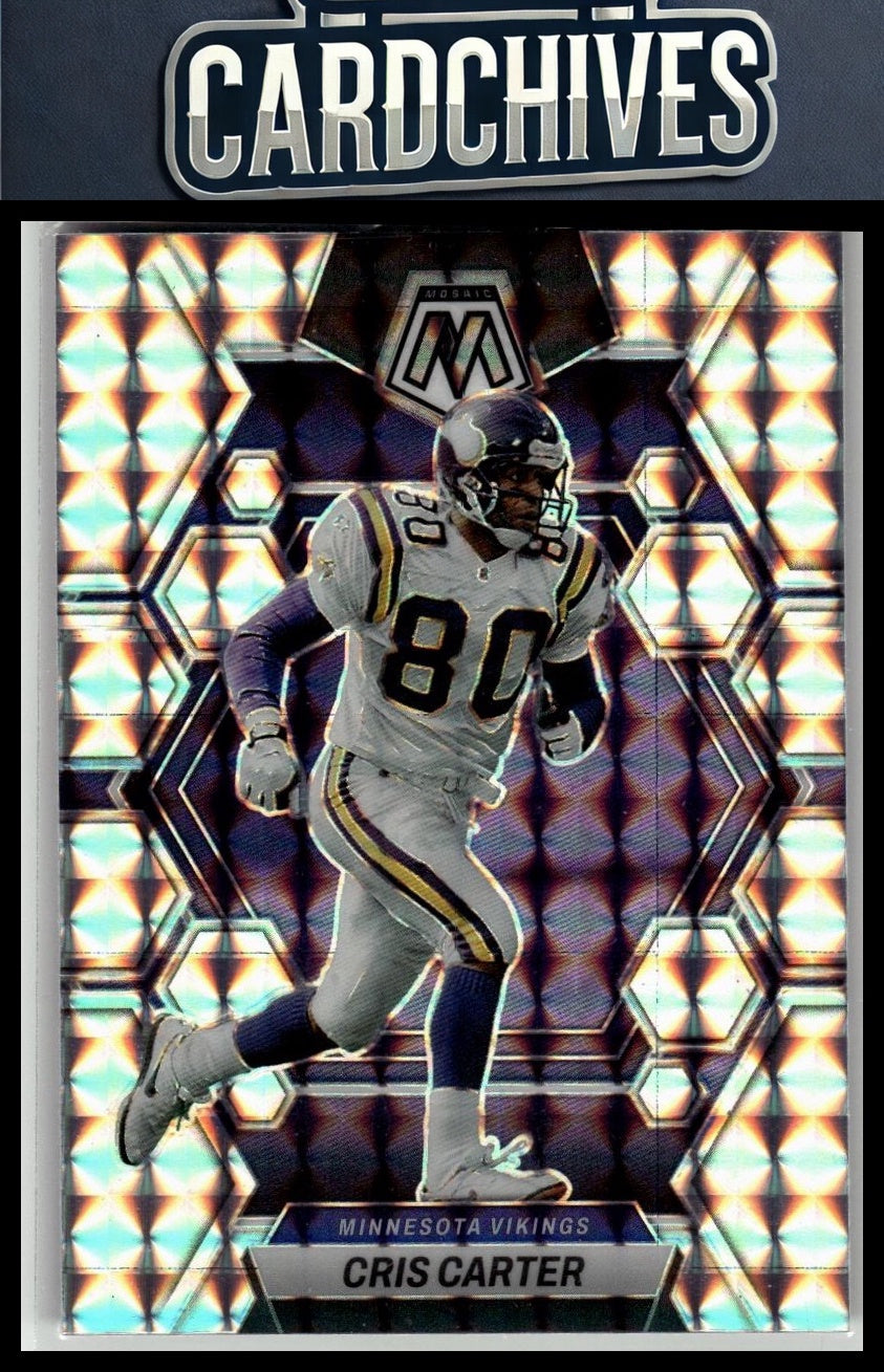Cris Carter 2023 Panini Mosaic #157 Mosaic