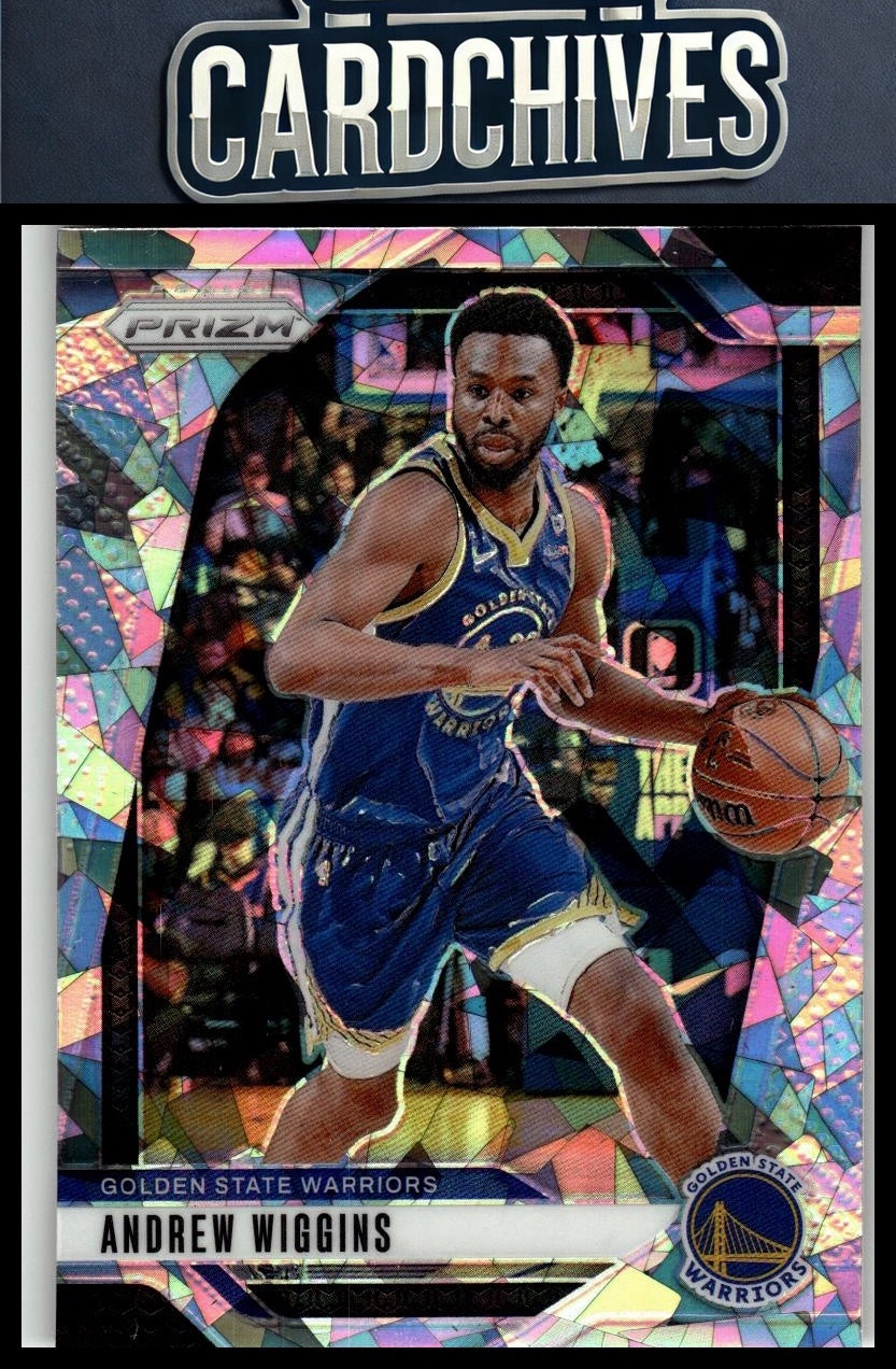 Andrew Wiggins 2024-25 Panini Prizm #19 Prizms Ice