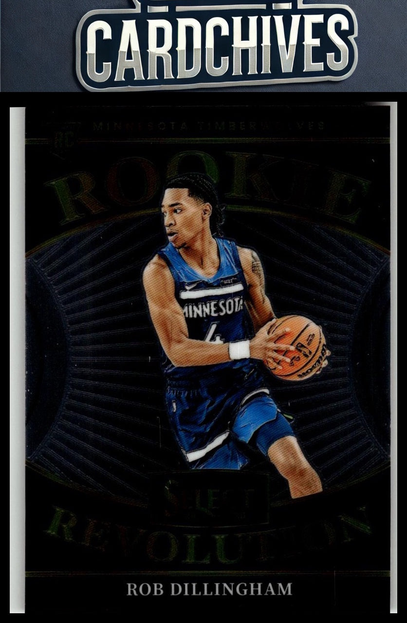 Rob Dillingham 2024-25 Panini Select #14 Rookie Revolution