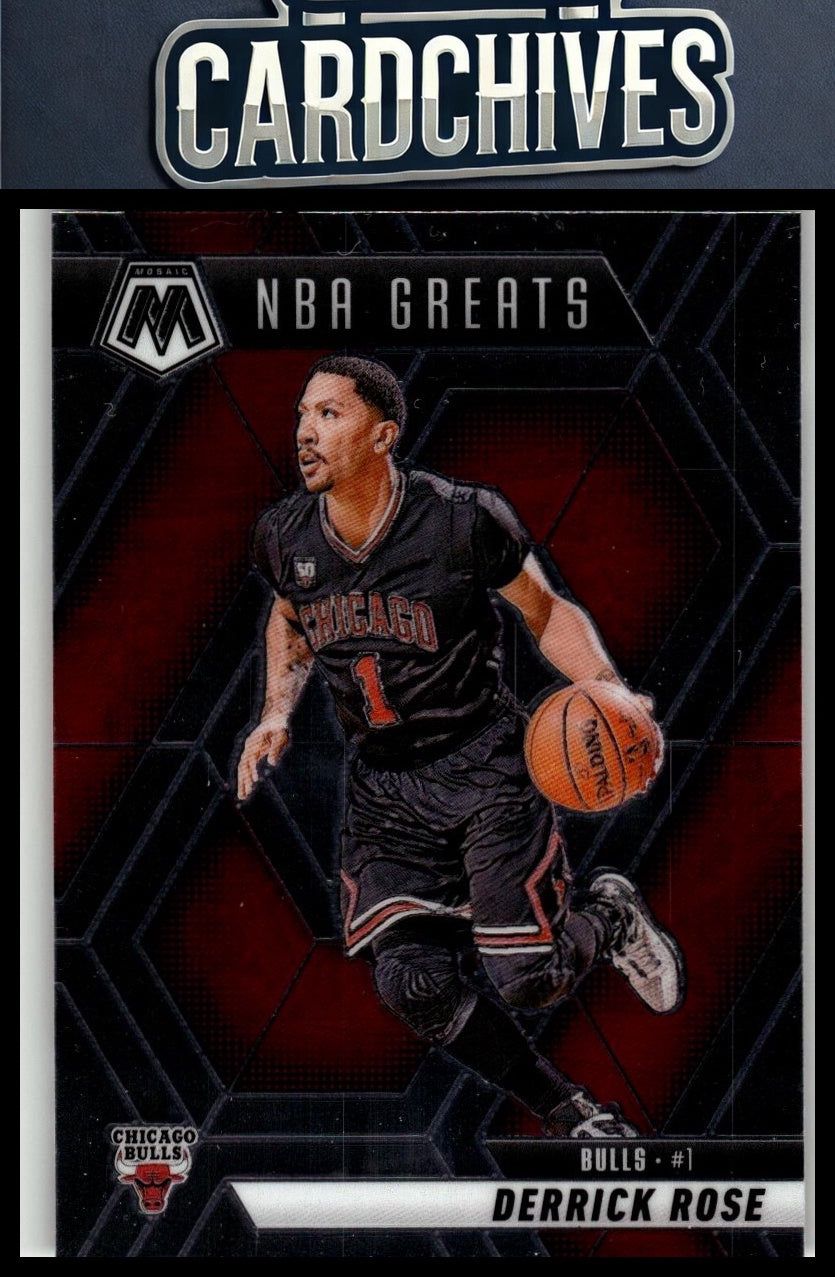 Derrick Rose 2024-25 Panini Mosaic #292