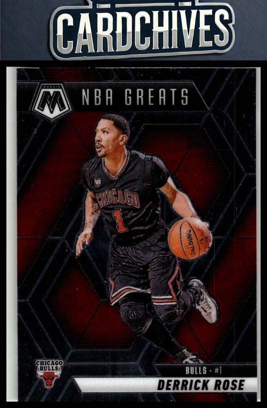 Derrick Rose 2024-25 Panini Mosaic #292