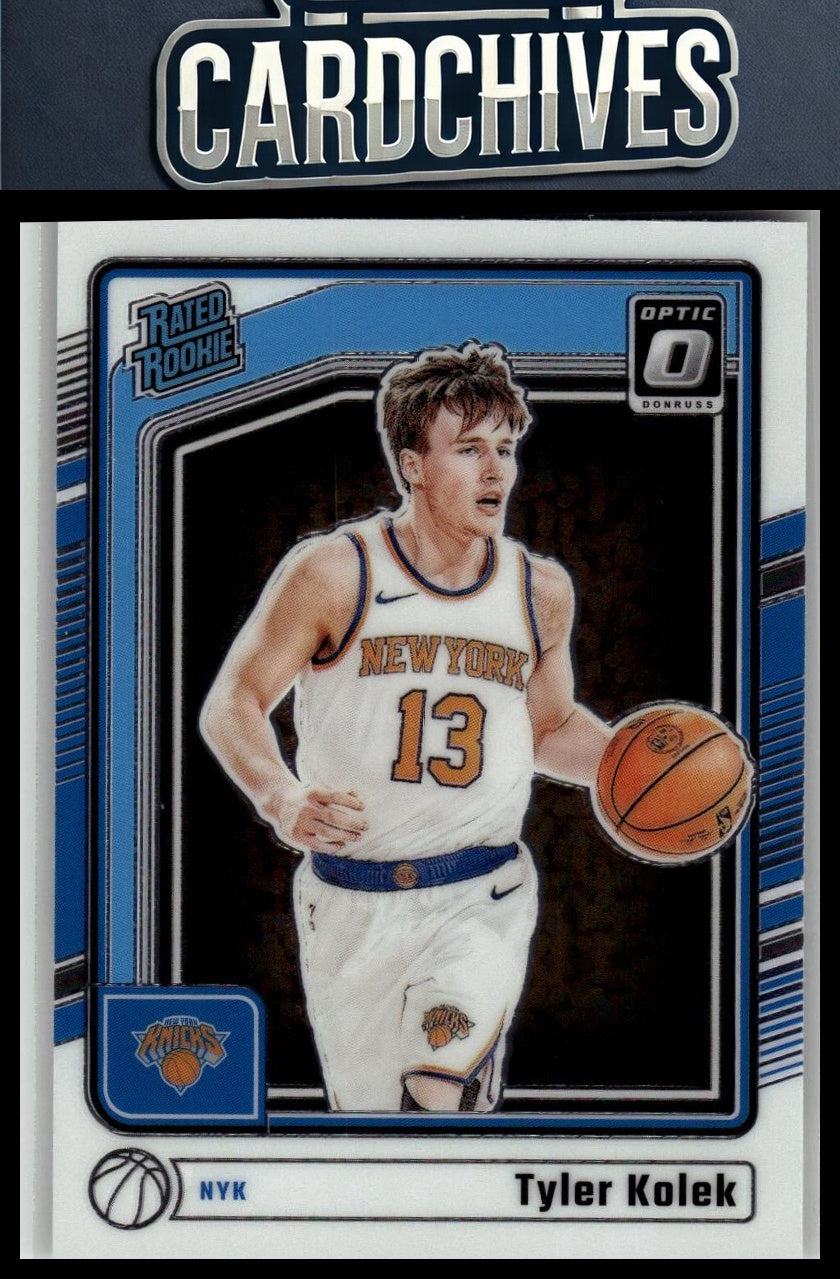 Tyler Kolek 2024-25 Donruss Optic #257 Rookie RC