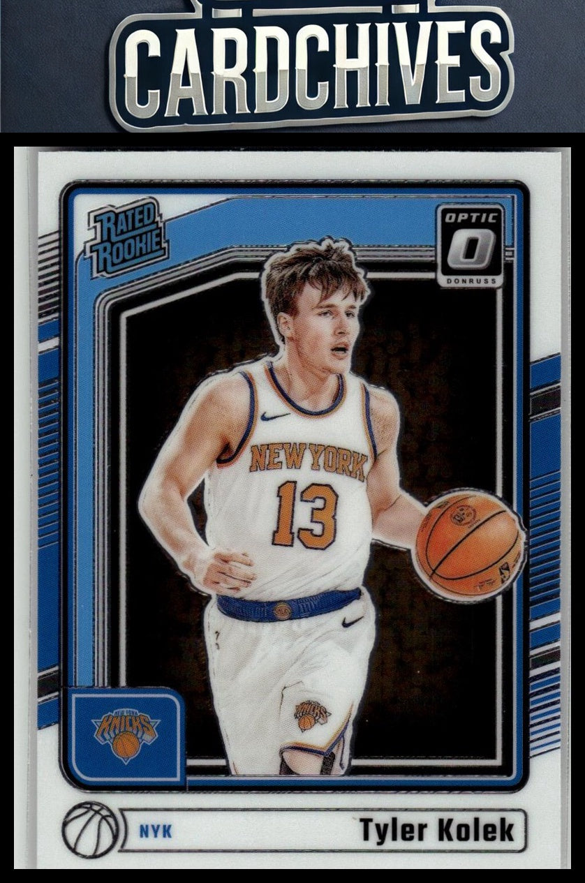 Tyler Kolek 2024-25 Donruss Optic #257 Rookie RC