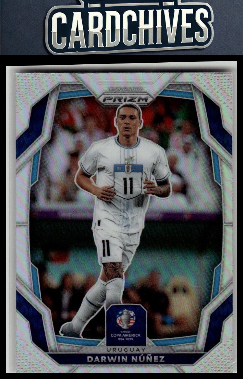 Darwin Núñez 2024 Panini Prizm CONMEBOL Copa America #107 Silver
