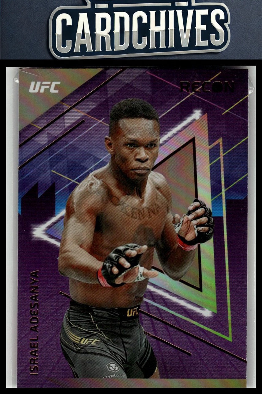 Israel Adesanya 2022 Panini Chronicles UFC #235