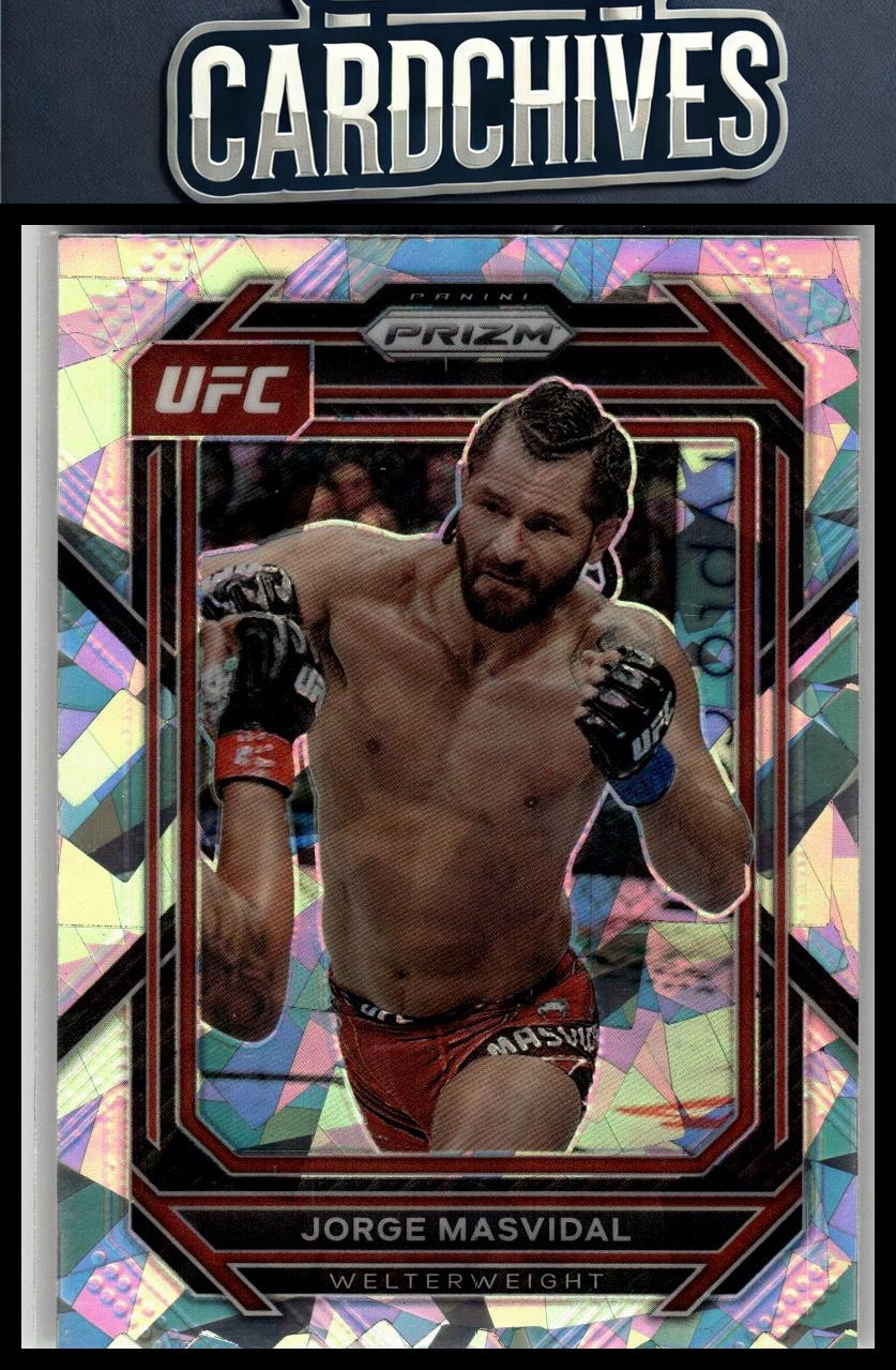 Jorge Masvidal 2023 Panini Prizm UFC #189 Ice Prizms