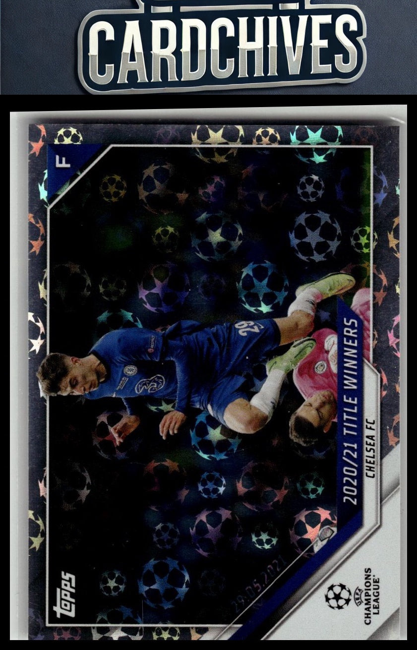 Kai Havertz 2021-22 Topps UEFA Champions League 1st Edition #102 Starball Foil