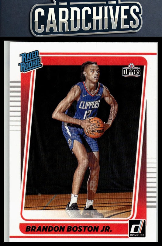 Brandon Boston Jr. 2021-22 Donruss #239 Rookie