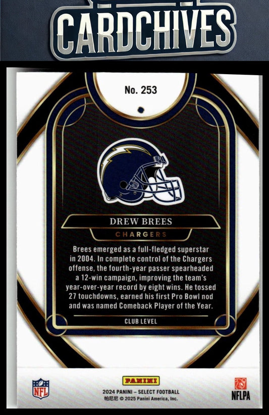 Drew Brees 2024 Panini Select #253
