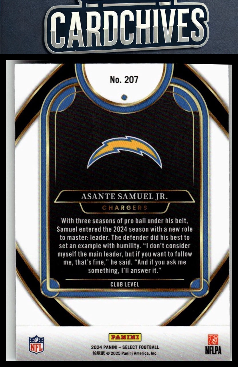 Asante Samuel Jr. 2024 Panini Select #207