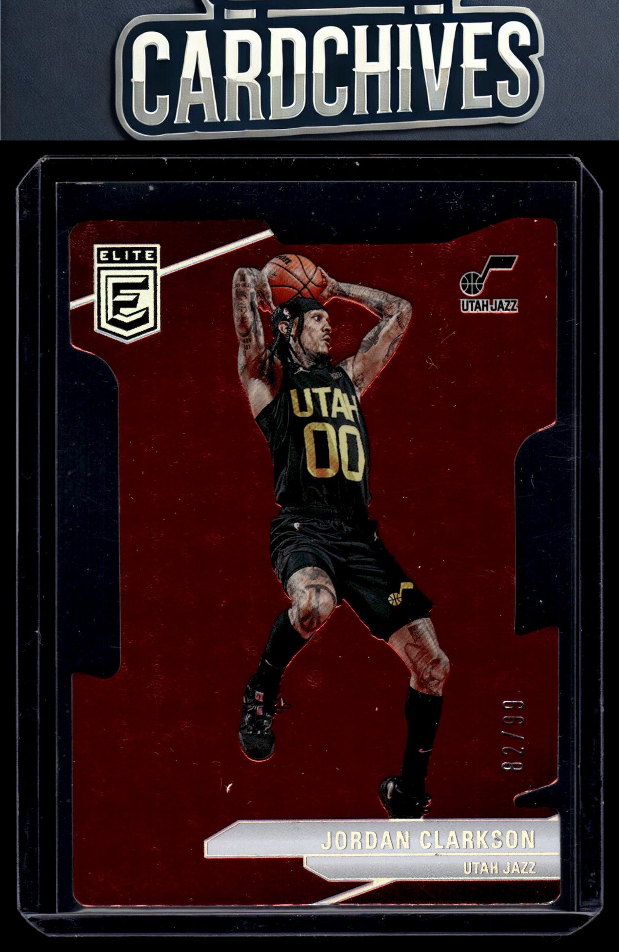 Jordan Clarkson 2023-24 Donruss Elite #125 Aspirations #/99 SN