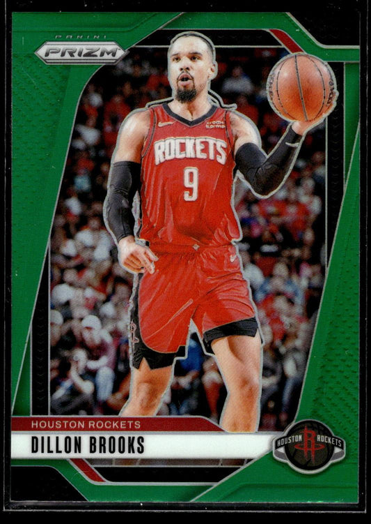 Dillon Brooks 2024-25 Panini Prizm #213 Prizms Green