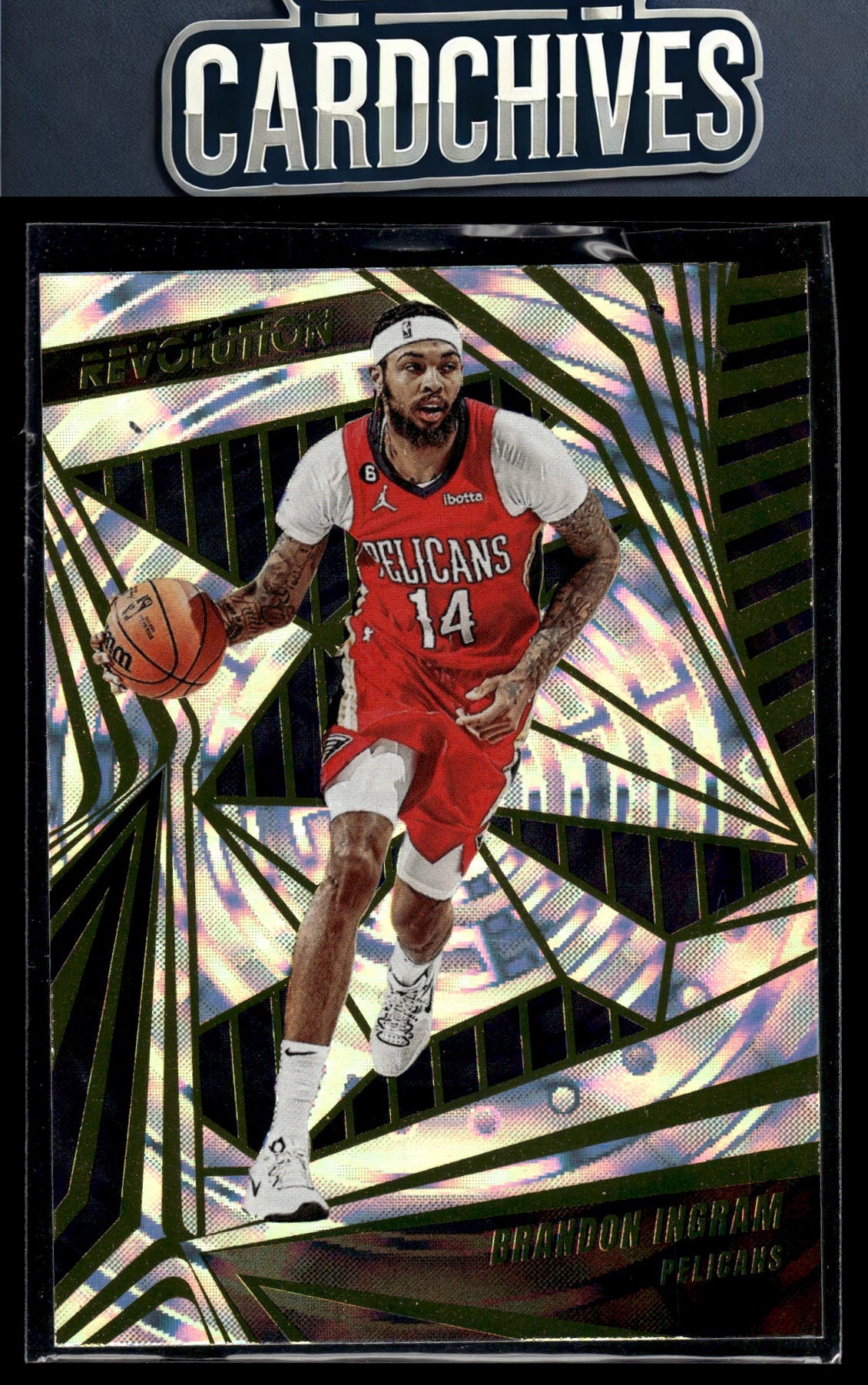 Brandon Ingram 2023-24 Panini Revolution #37 Fractal