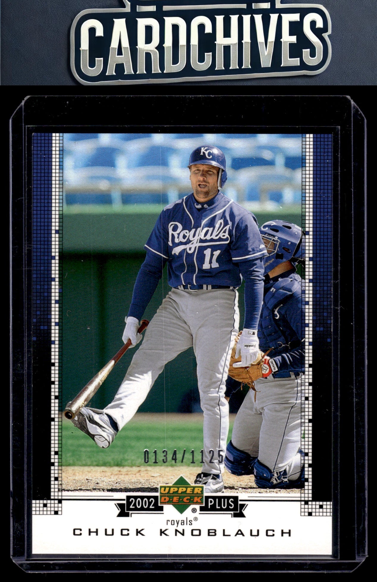 Chuck Knoblauch 2002 Upper Deck #UD27 UD Plus Hobby #/1125 SN