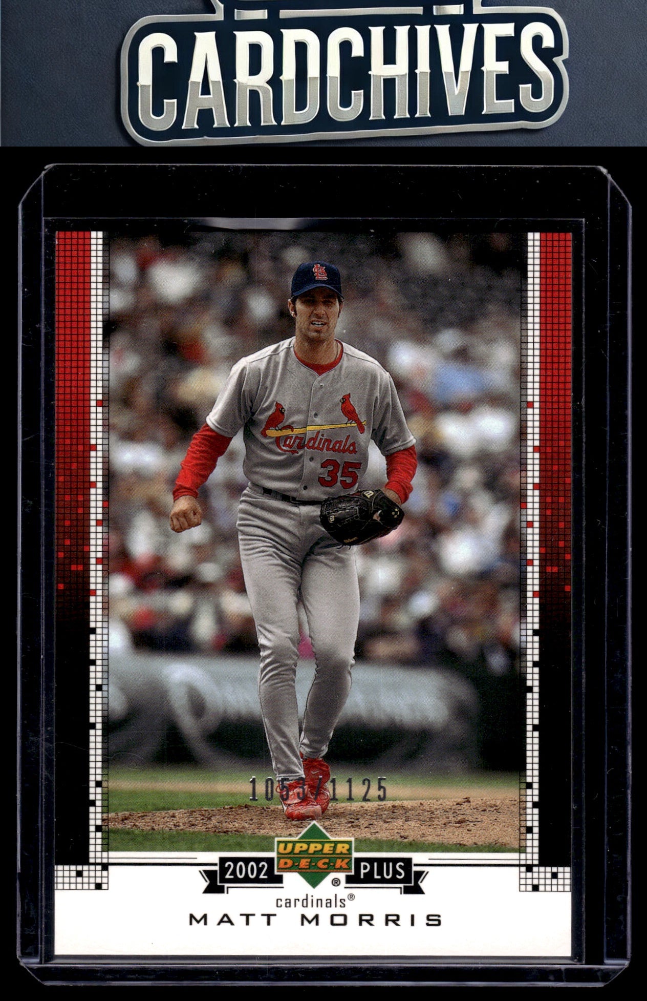 Matt Morris 2002 Upper Deck #UD53 UD Plus Retail #/1125 SN