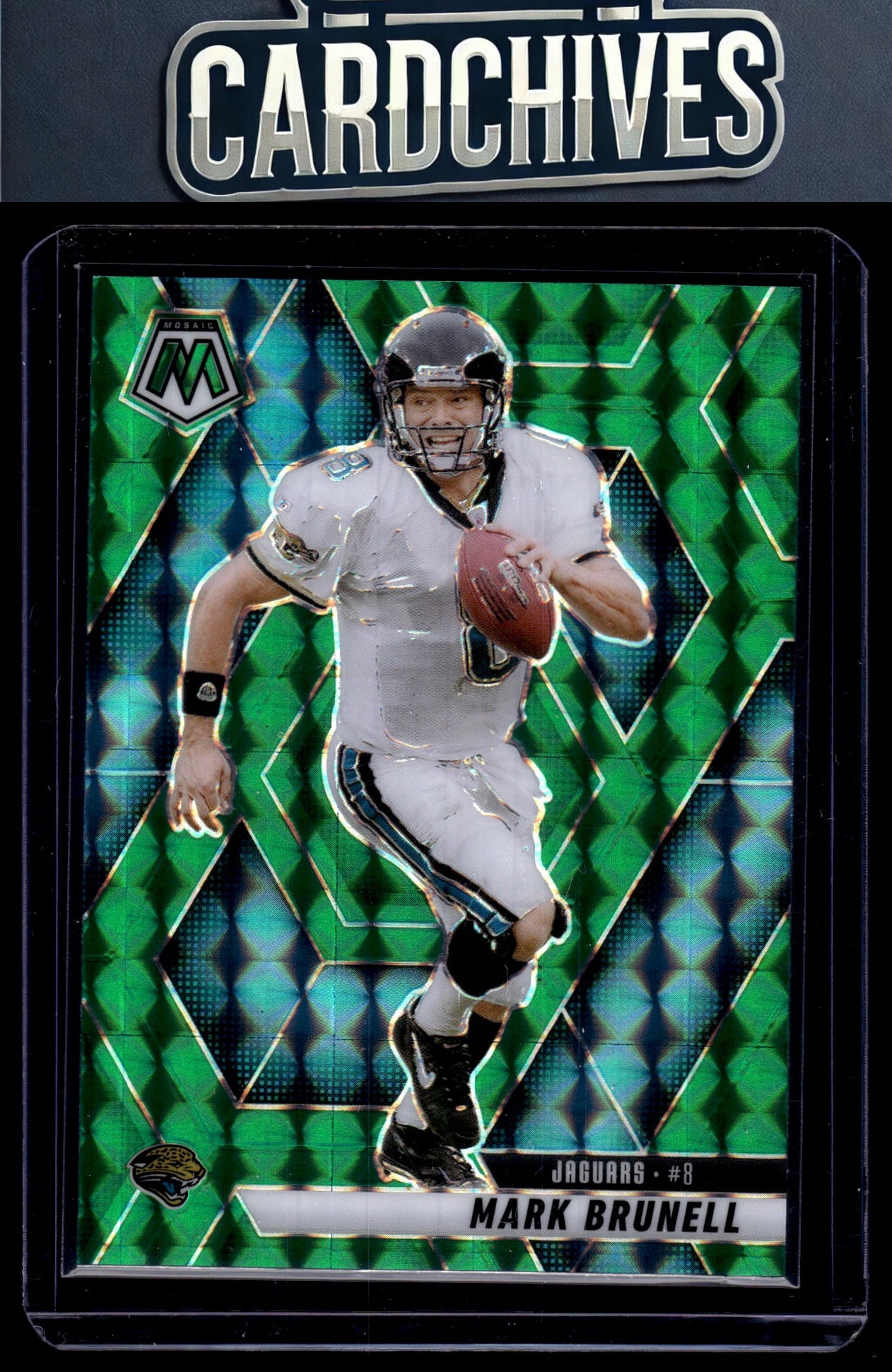 Mark Brunell 2025 Panini Mosaic #37 Mosaic Green