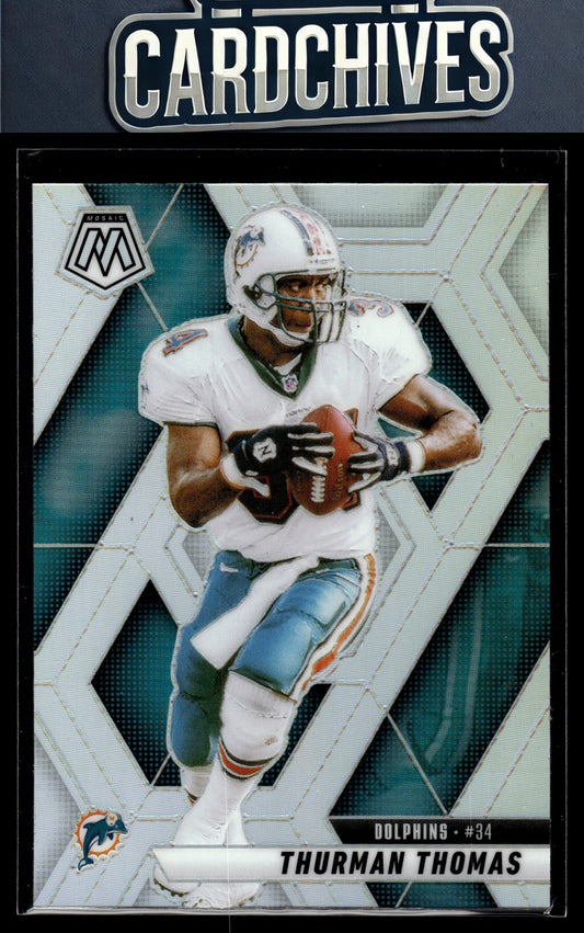 Thurman Thomas 2025 Panini Mosaic #234 Silver