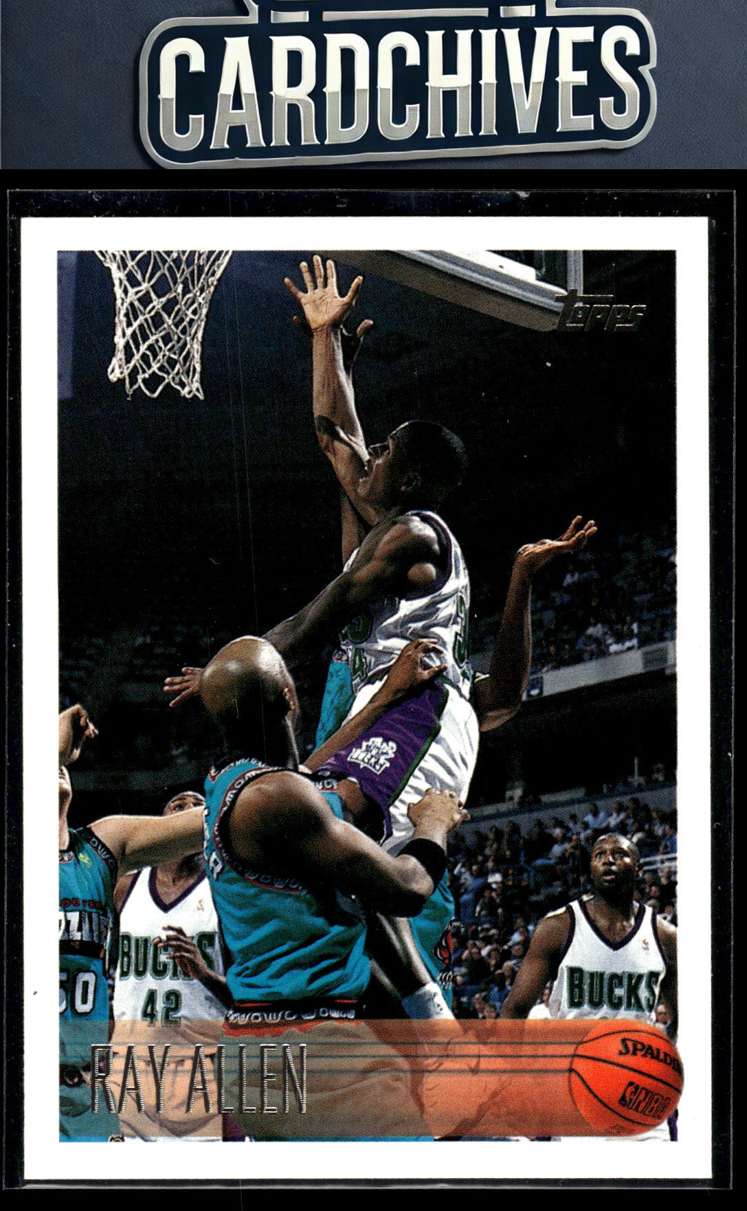 Ray Allen 1996-97 Topps #217 Rookie RC