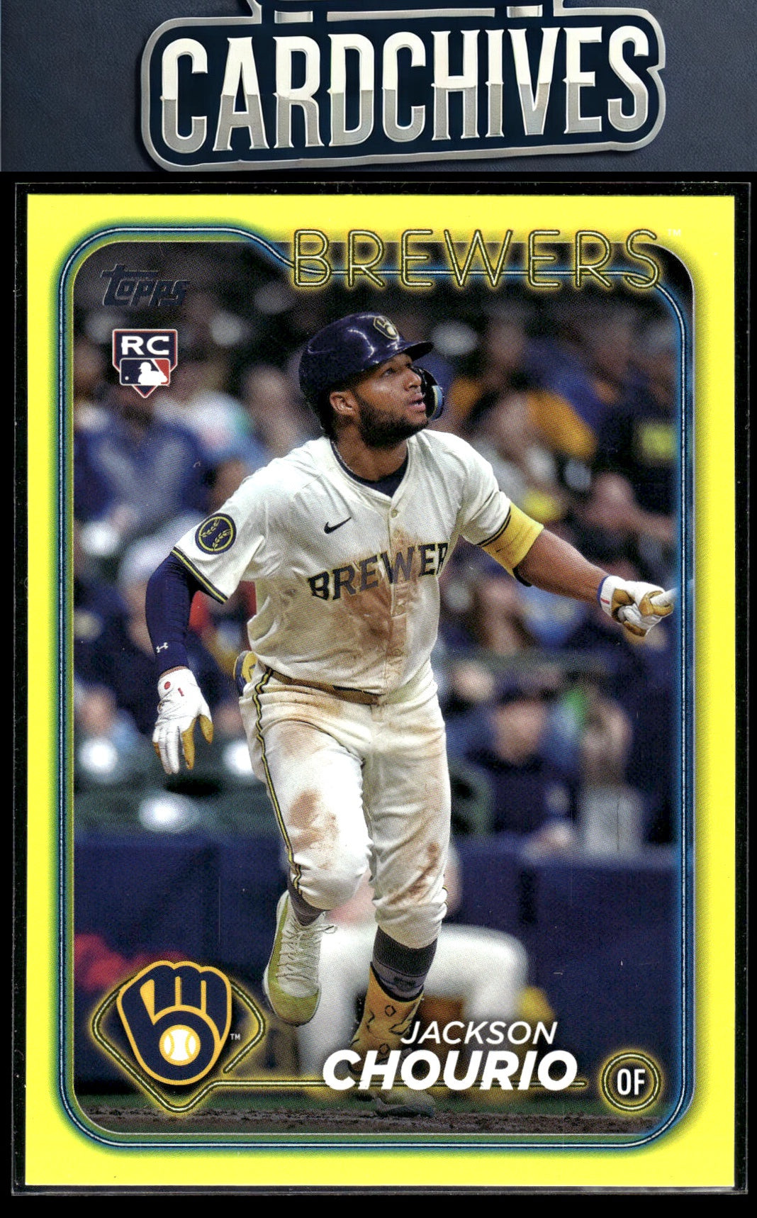 Jackson Chourio 2024 Topps Update #US240 Yellow Rookie
