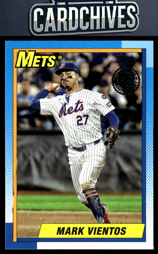 Mark Vientos 2025 #90B2-20 1990 Topps Baseball 35th Anniversary (Series Two)