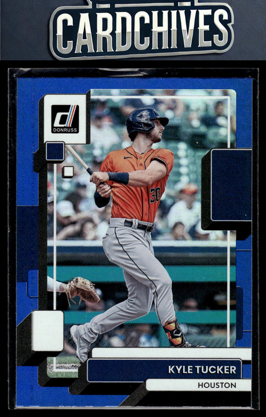 Kyle Tucker 2022 Donruss #199 Holo Blue