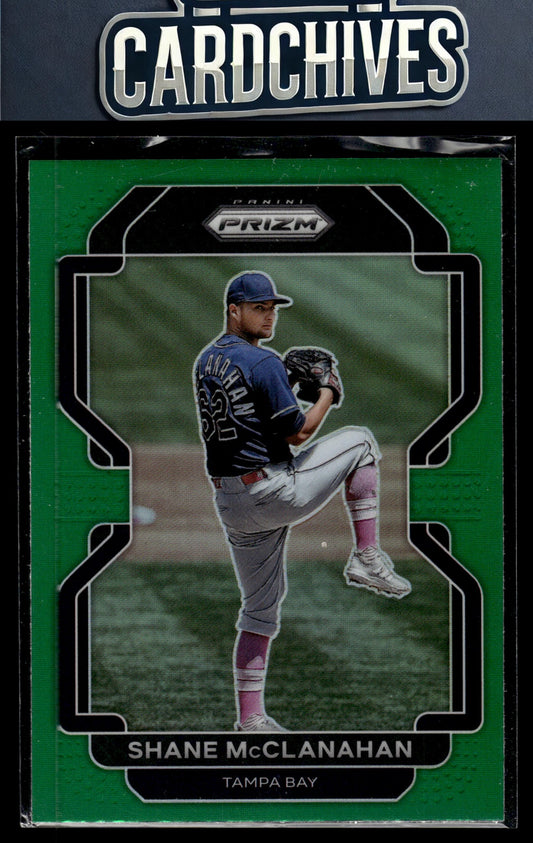 Shane McClanahan 2022 Panini Prizm #44 Green Prizm