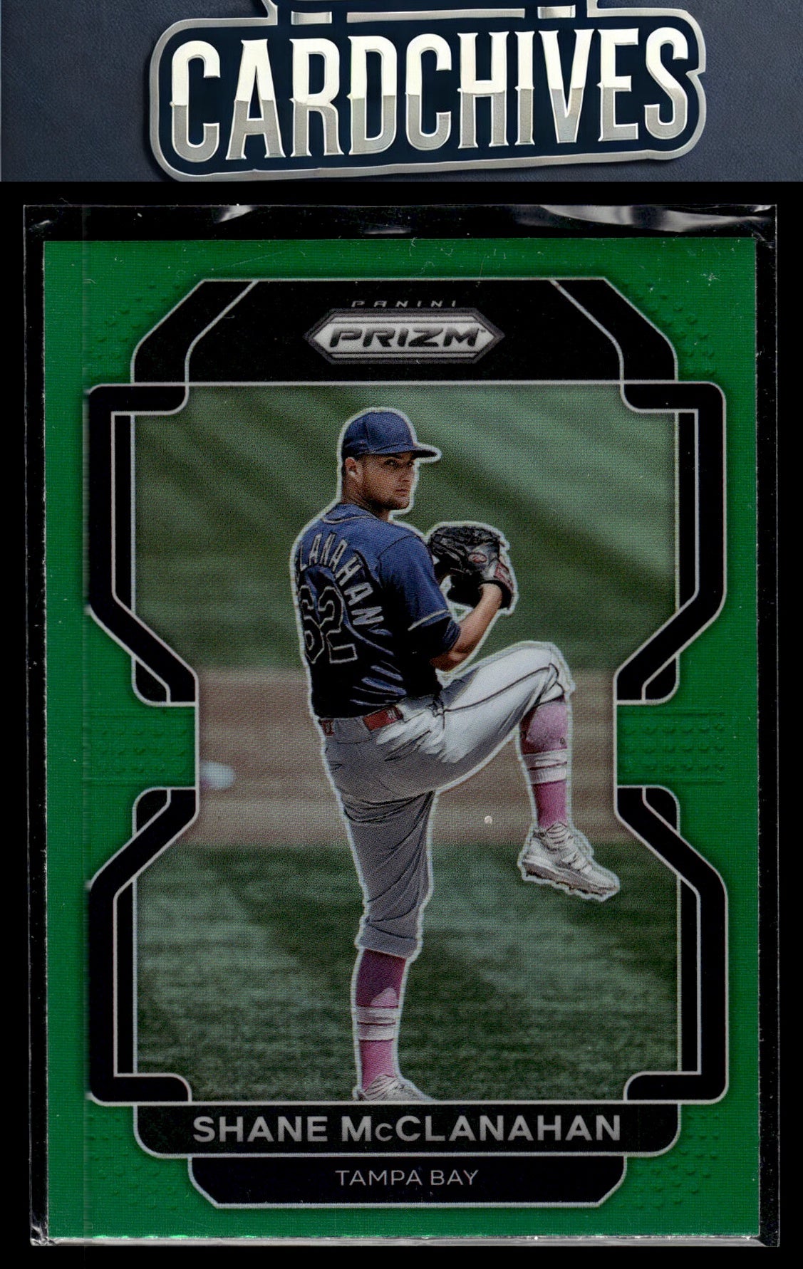 Shane McClanahan 2022 Panini Prizm #44 Green Prizm