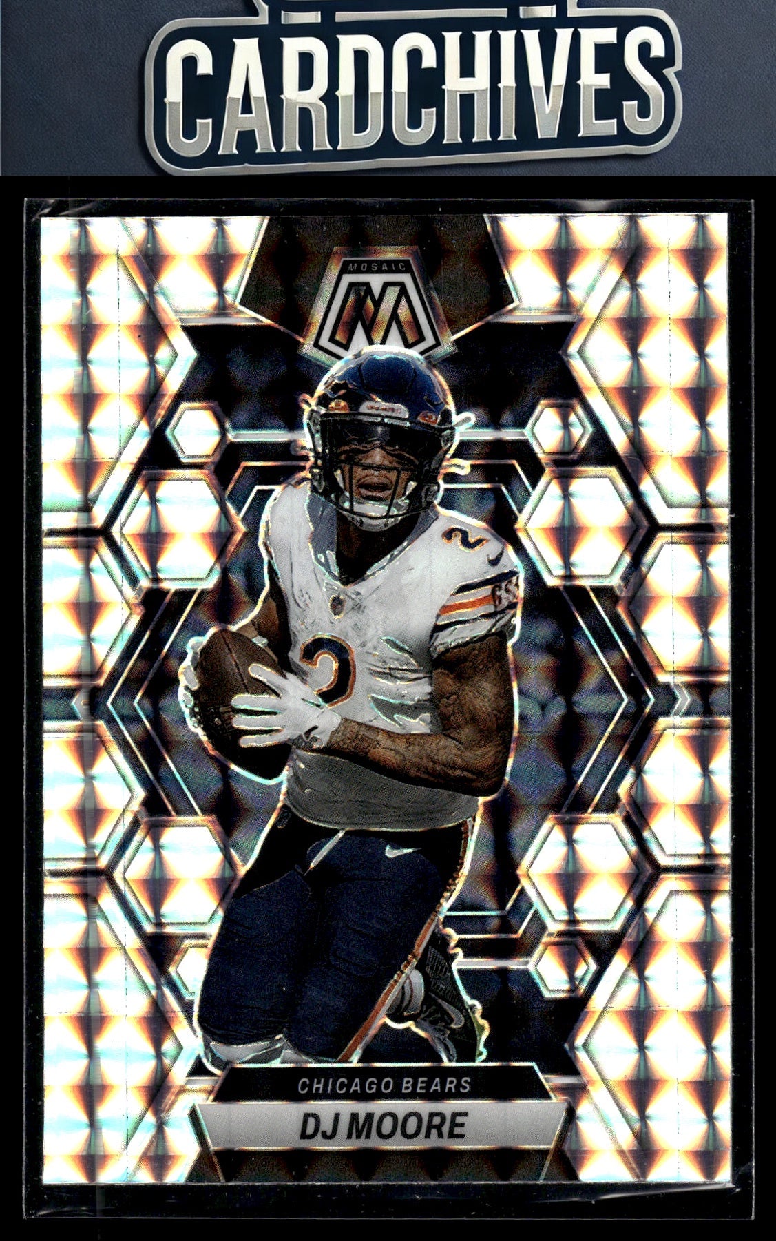 DJ Moore 2023 Panini Mosaic #34 Mosaic