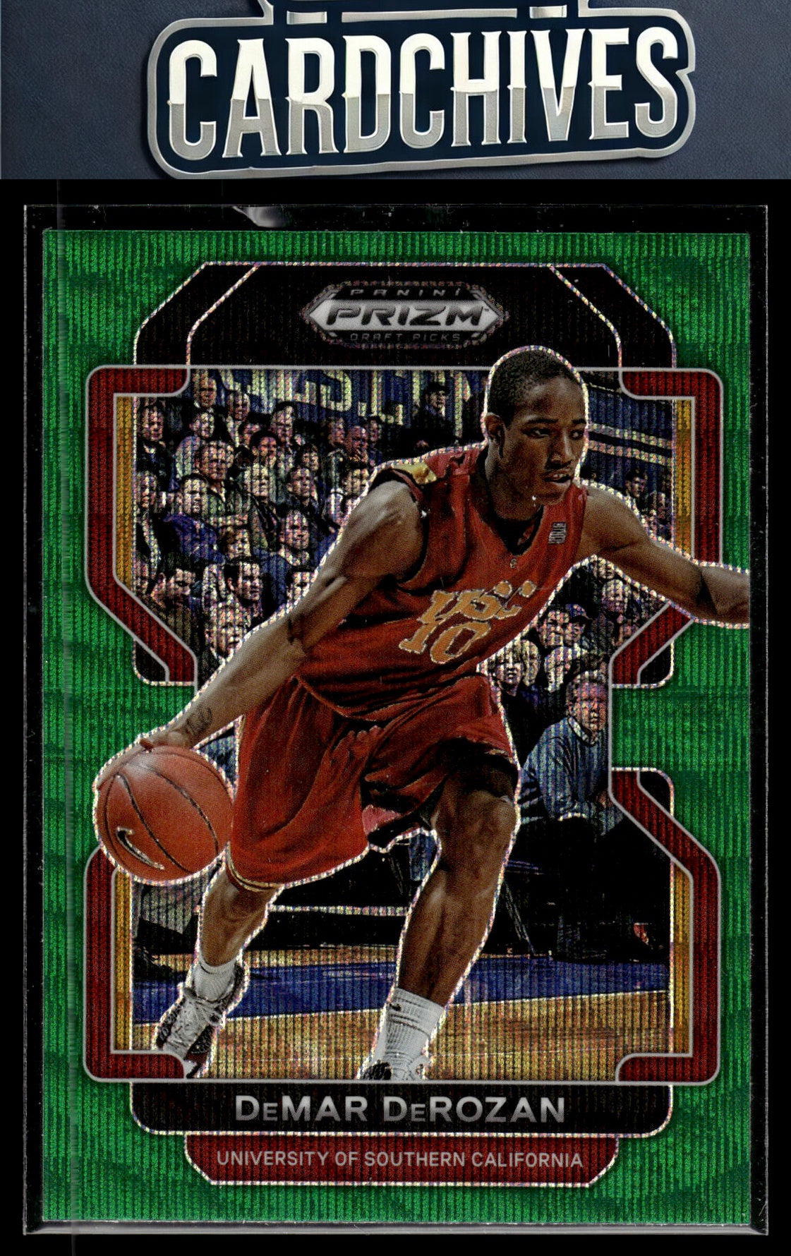 DeMar DeRozan 2022 Panini Prizm Draft Picks #12 Green Wave