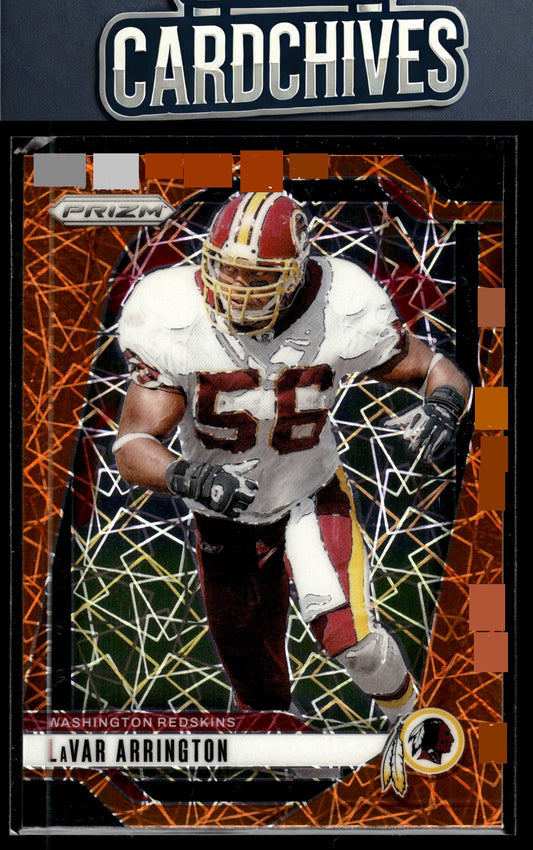 LaVar Arrington 2024 Panini Prizm #295 Lazer