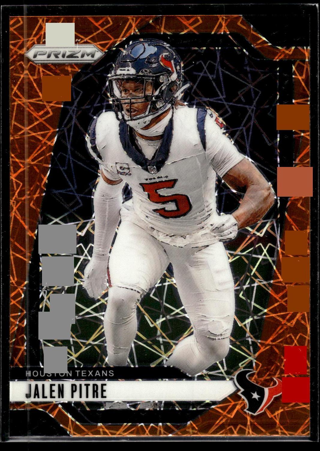 Jalen Pitre 2024 Panini Prizm #118 Lazer