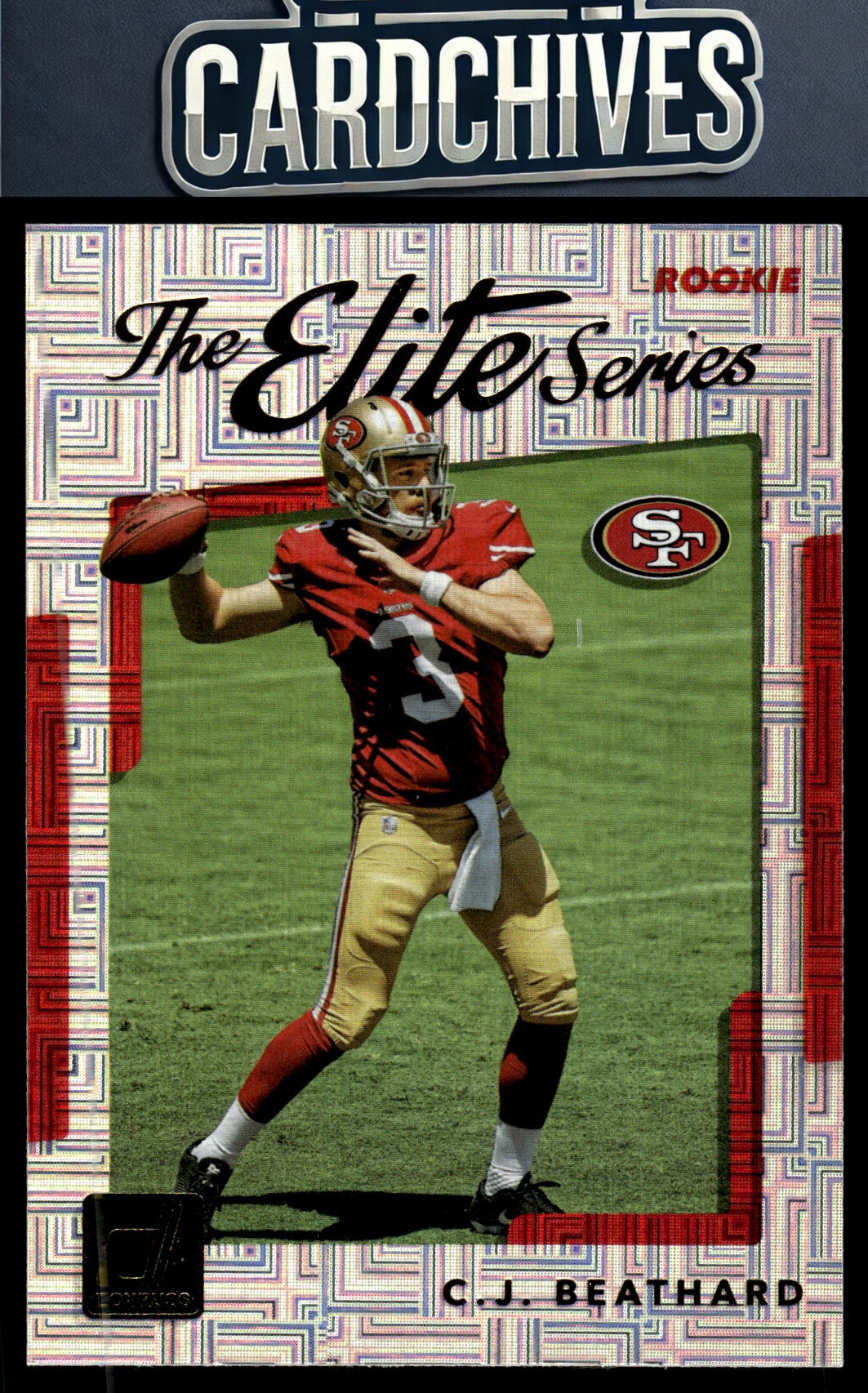 C.J. Beathard 2017 Donruss #27 The Elite Series Rookies