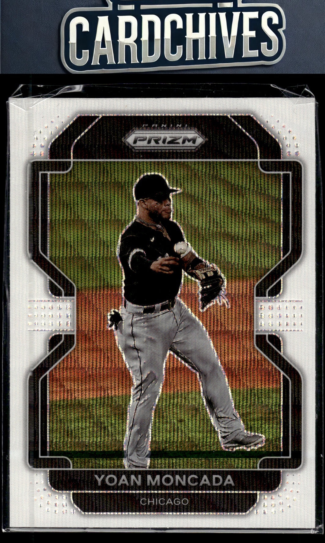 Yoan Moncada 2022 Panini Prizm #32 White Wave Prizm