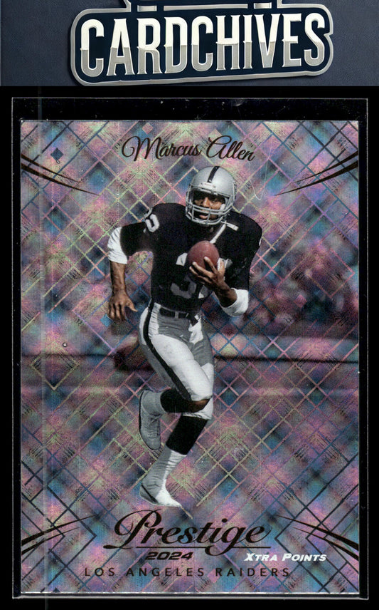 Marcus Allen 2024 Panini Prestige #163 Diamond Xtra Points