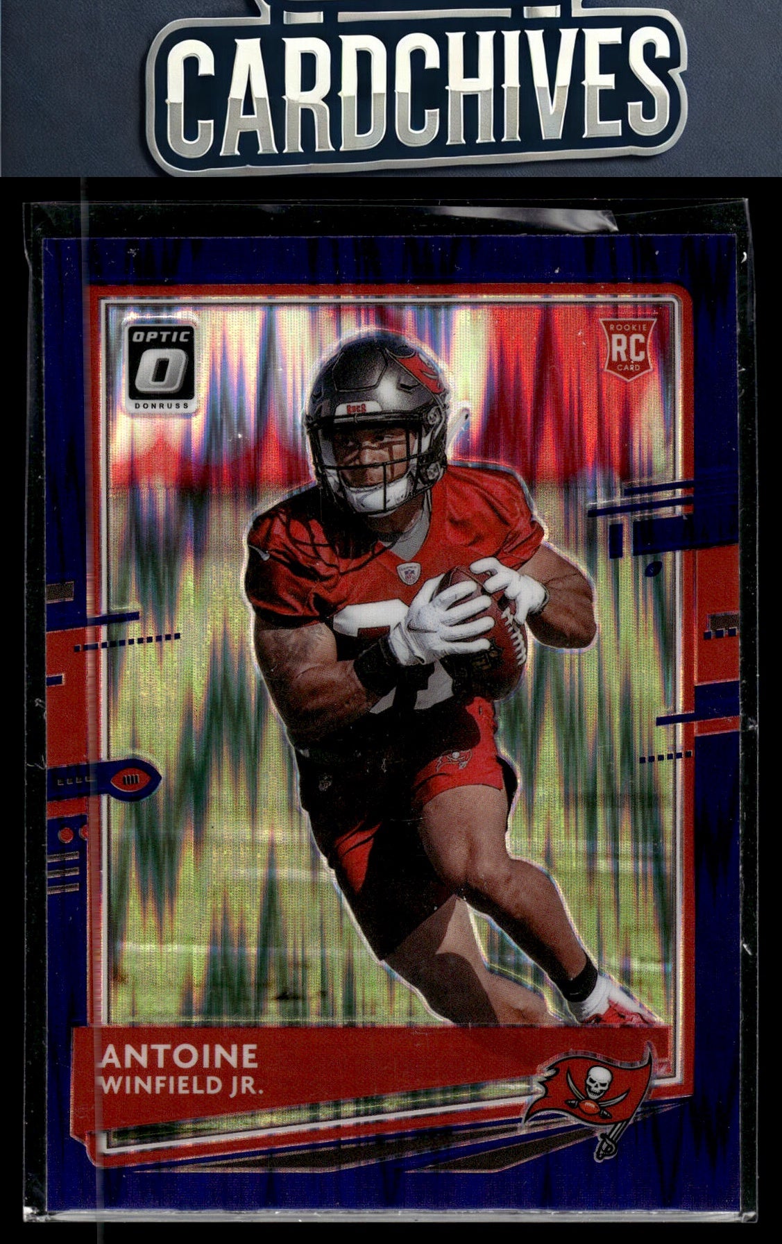 Antoine Winfield Jr. 2020 Donruss Optic #138 Purple Shock Rookie RC